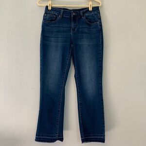 Earl kick flare denim jeans. Size 6. Inseam 24”